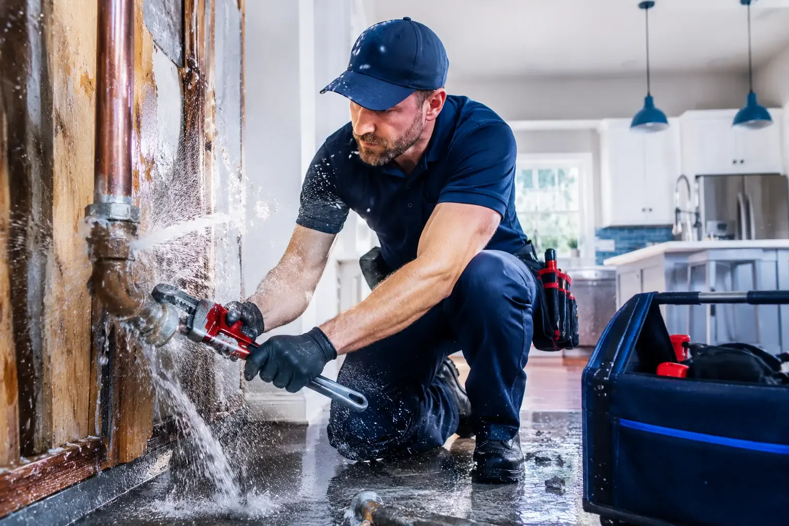 Local emergency pipe repair professionals in Burneyville, OK